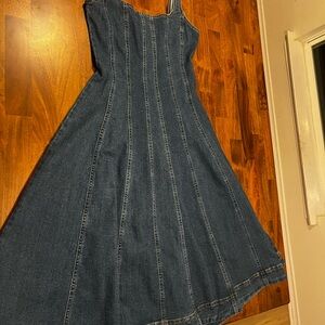 House of Harlow Denim A line dress, Size S